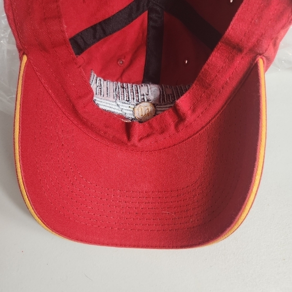 Vintage Truck Country 50 Years Wisconsin Red Strap Back Cap - Picture 4 of 7